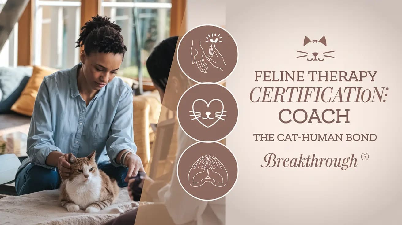 Feline Therapy Coach Certification: The Cat-Human Bond Breakthrough™️